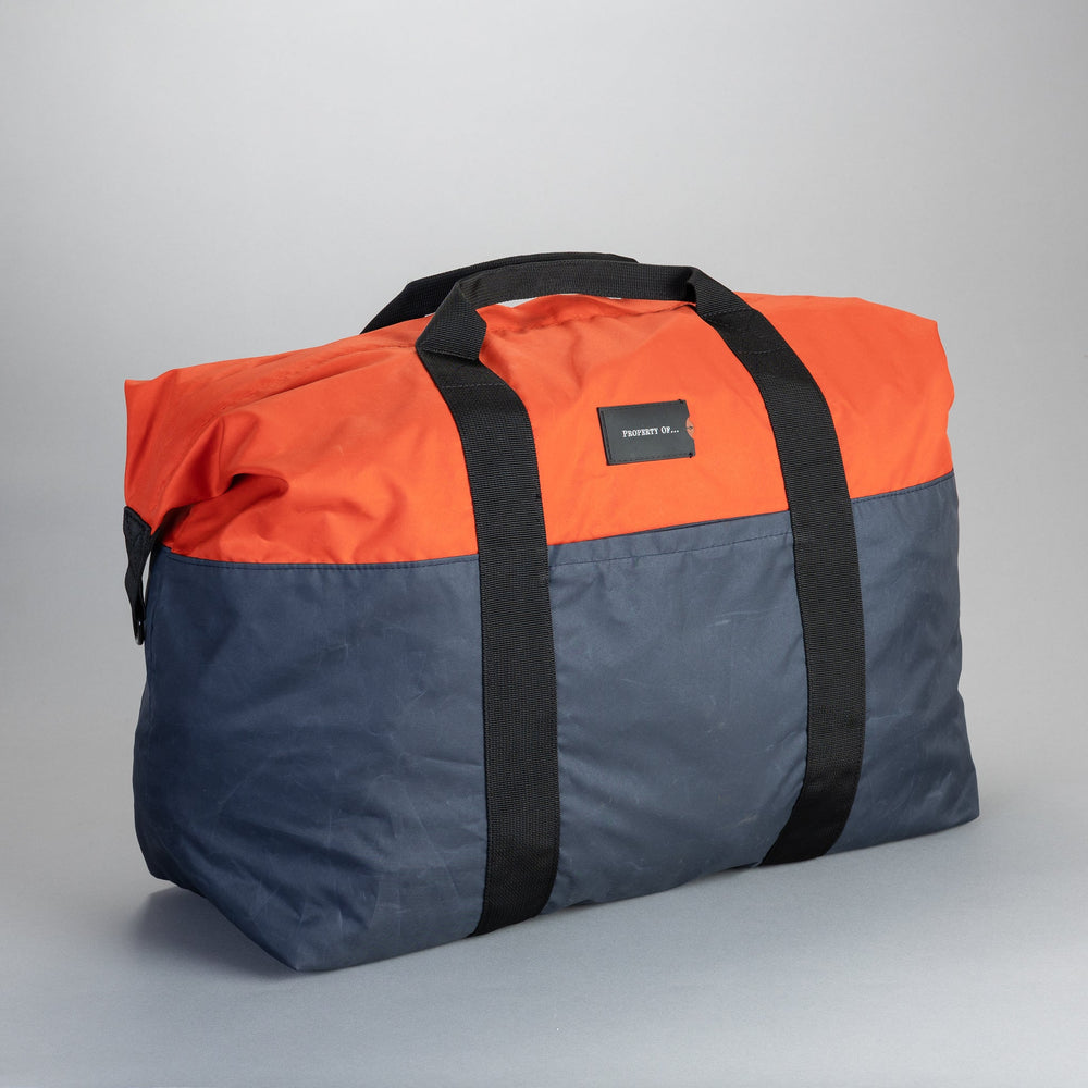 FRANCIS Navy Orange Foldable Overnight Bag