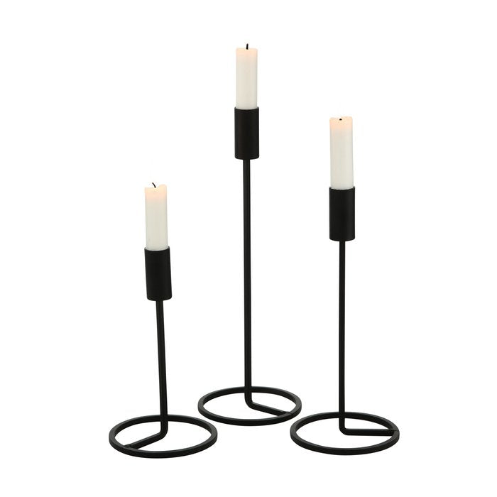 
                  
                    FIO Medium Black Candle Holder
                  
                