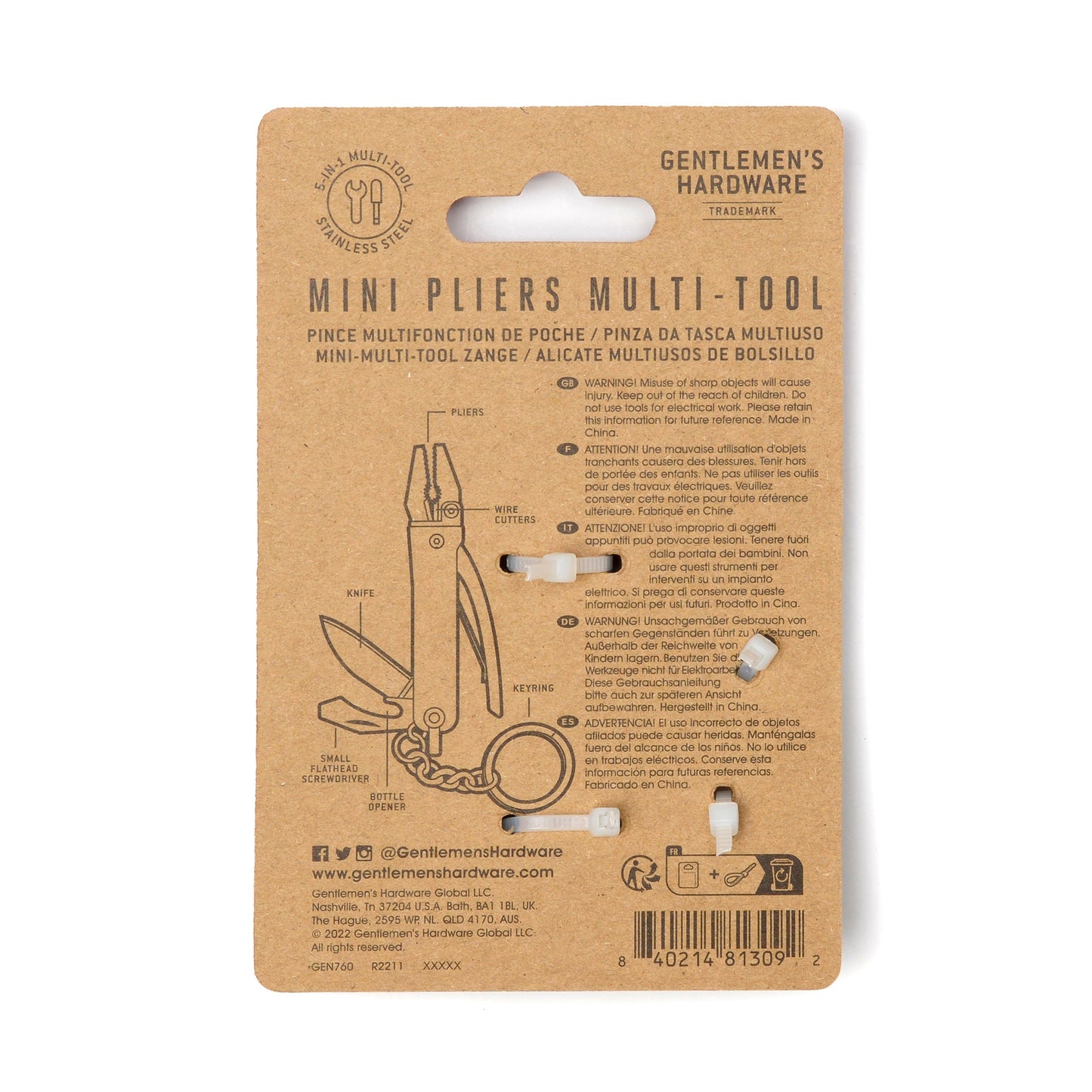 
                  
                    Mini Plier Multitool
                  
                