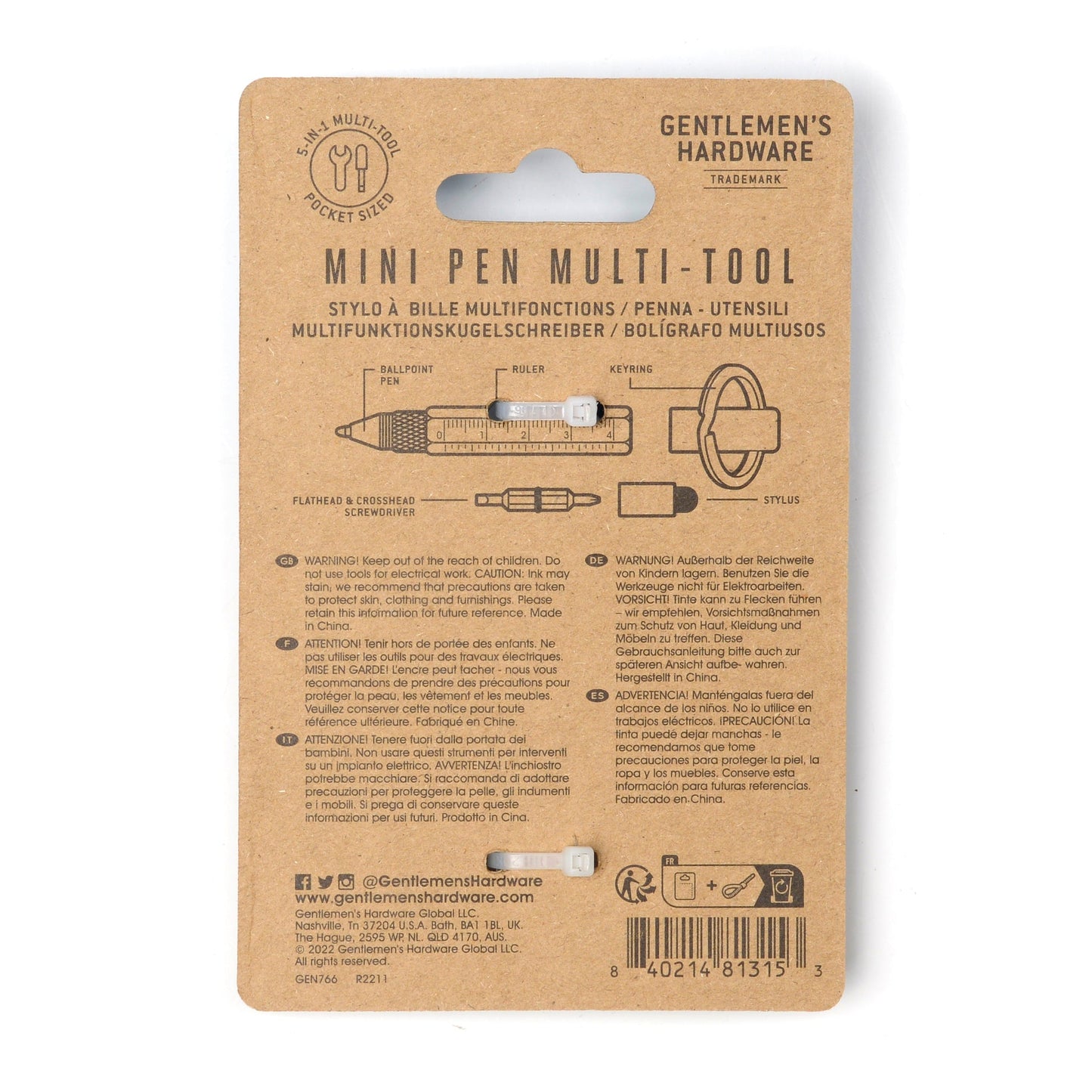 
                  
                    Mini-Stift-Multitool
                  
                