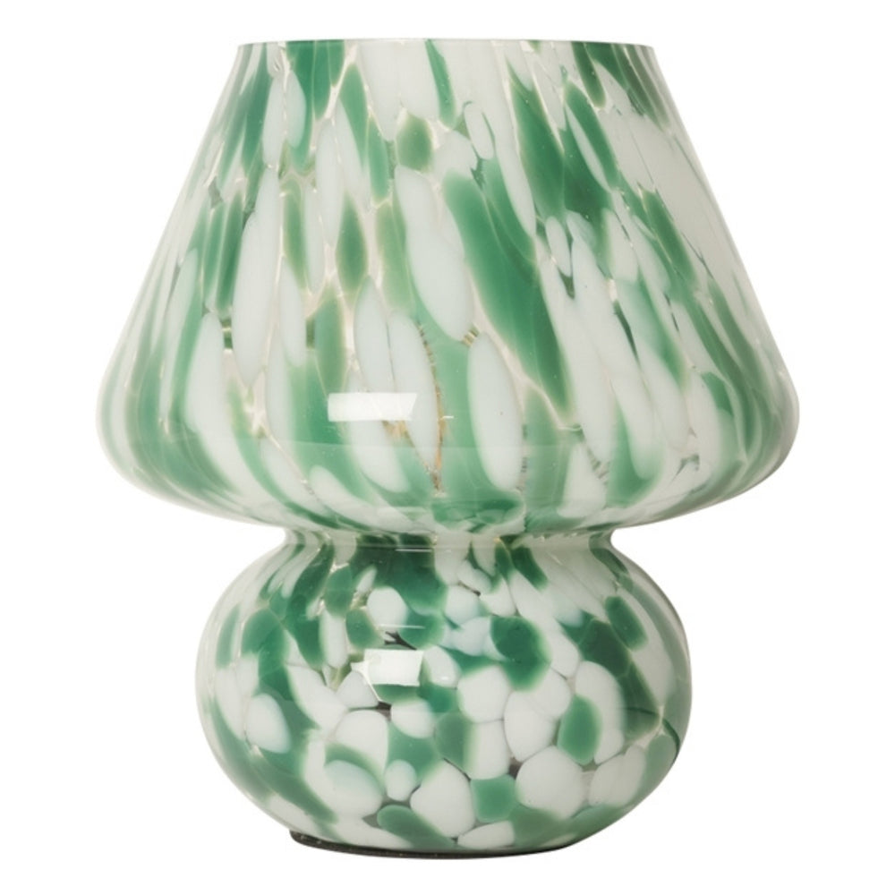 Green White Joyful Lamp