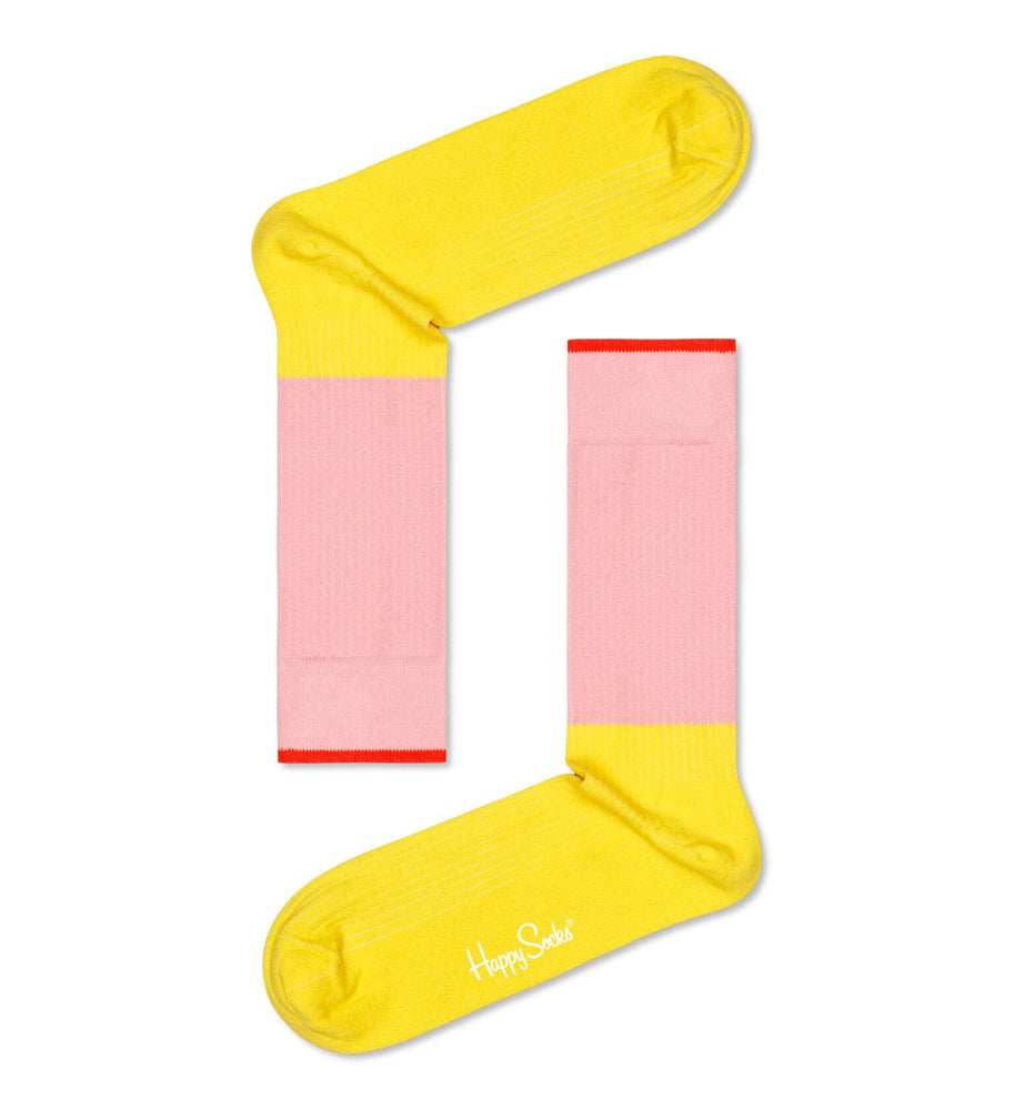 
                  
                    Yellow I Am Blocked Socks
                  
                