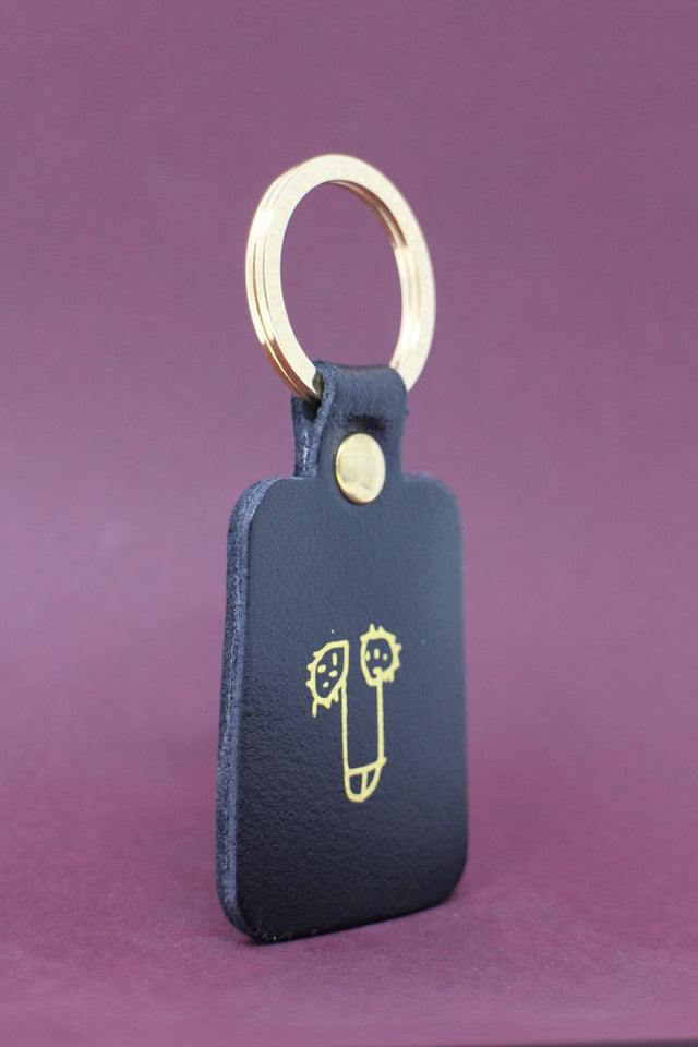 Black Willy Novelty Key Fob