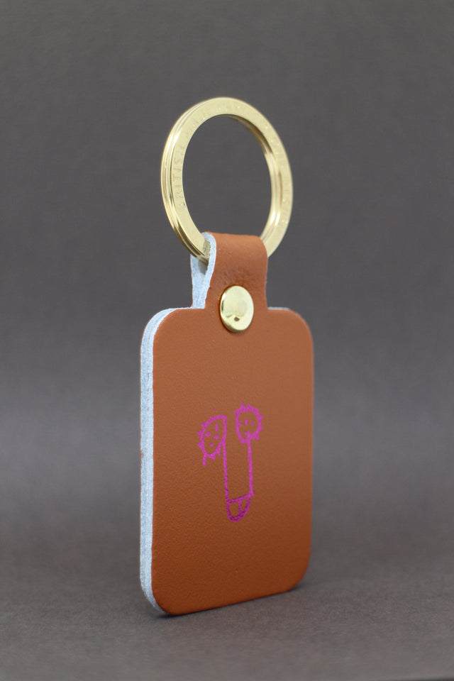 
                  
                    Burnt Orange Willy Key Fob
                  
                
