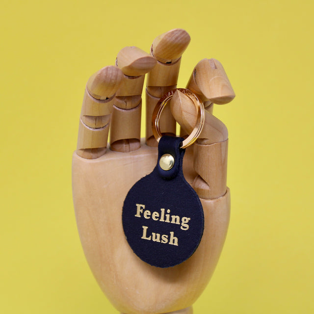 
                  
                    Black Feeling Lush Smilie Face Key Fob
                  
                