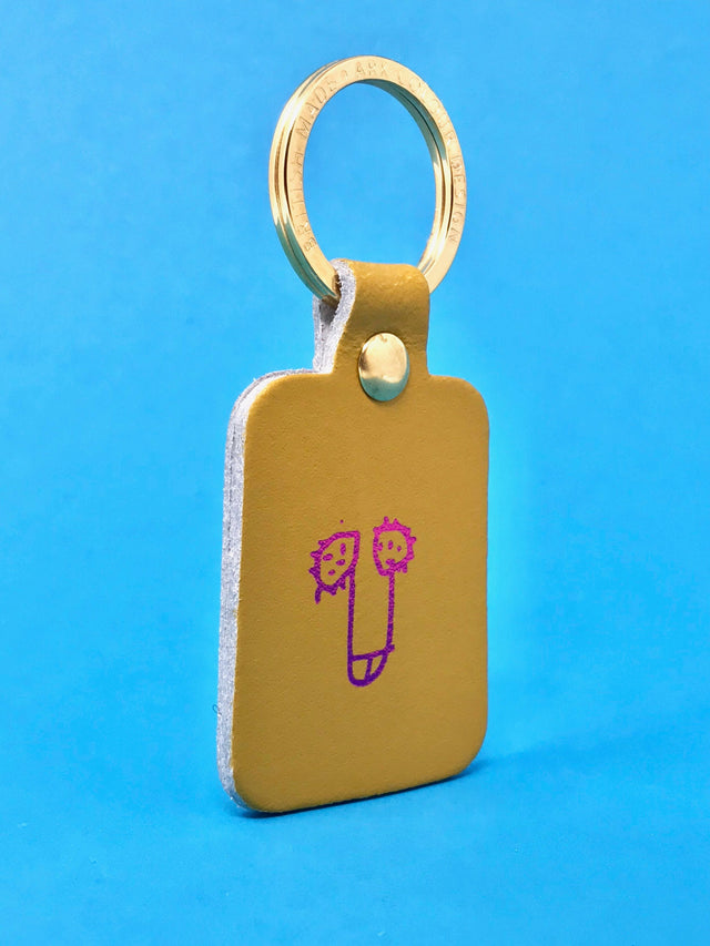 Ochre Willy Novelty Key Fob