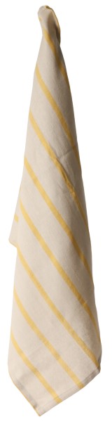 Sand Yellow Stripe Tea Towel