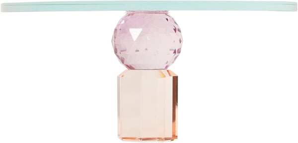 
                  
                    Violett-hellbraune Kristall-Etagere
                  
                
