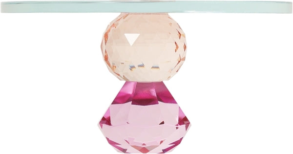 
                  
                    Hellbraun-violette Kristall-Etagere
                  
                