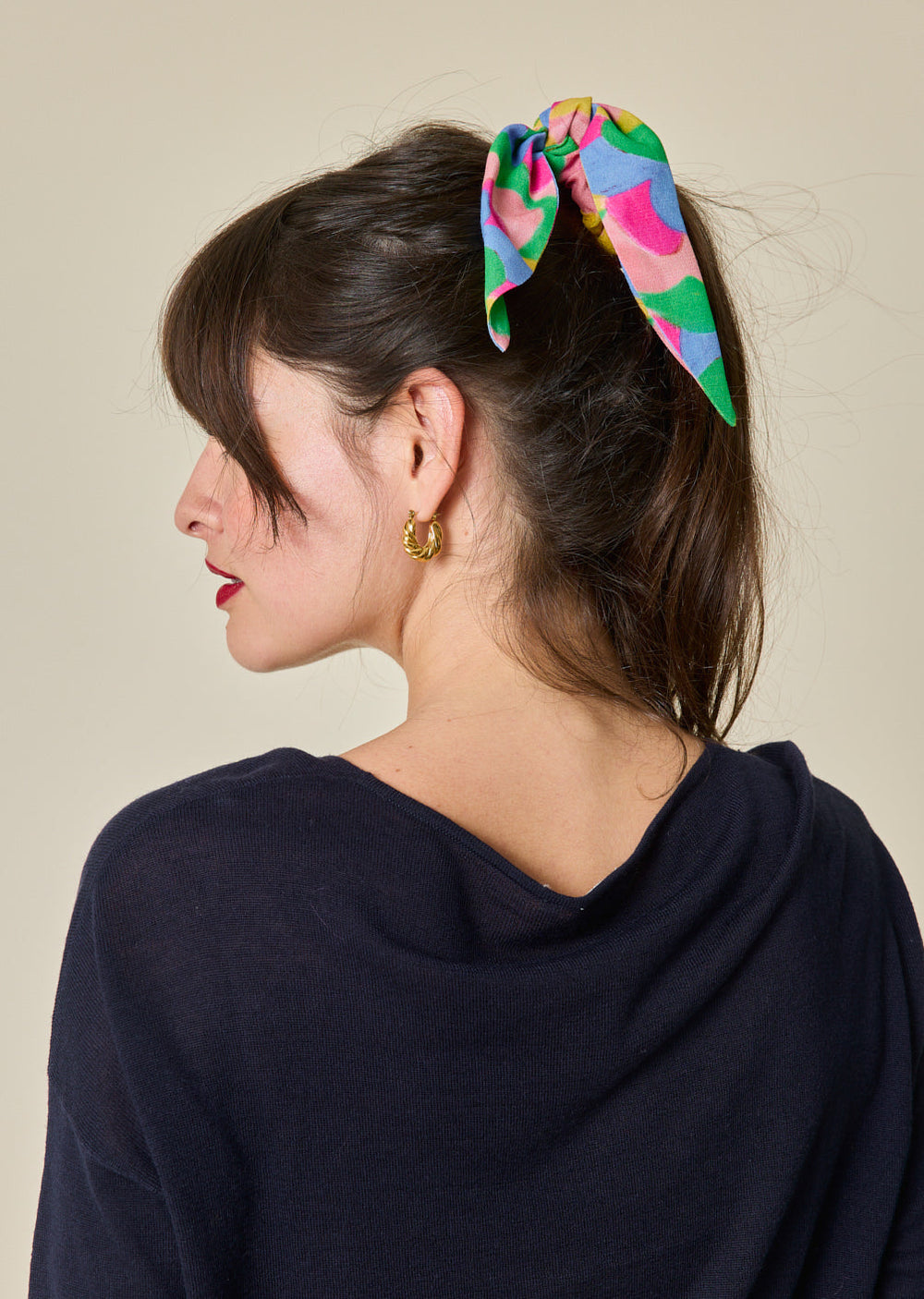 ELASTIC FRAN Cloudy Scrunchie