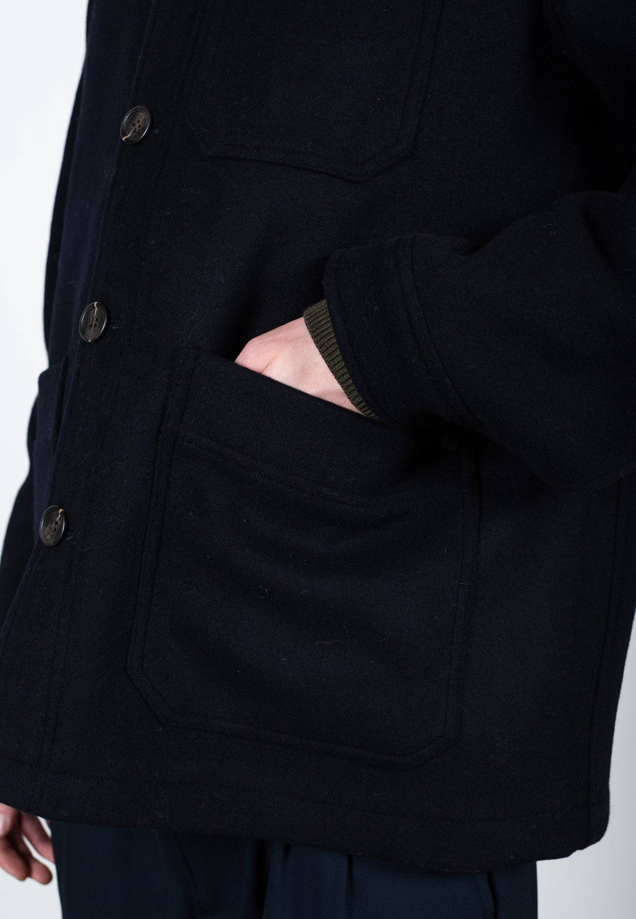 
                  
                    JERMEY Navy Jacket
                  
                