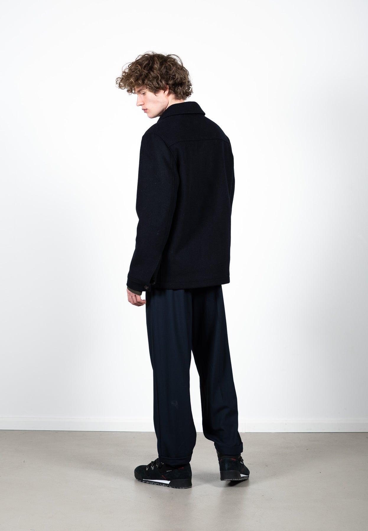 
                  
                    JERMEY Navy Jacket
                  
                