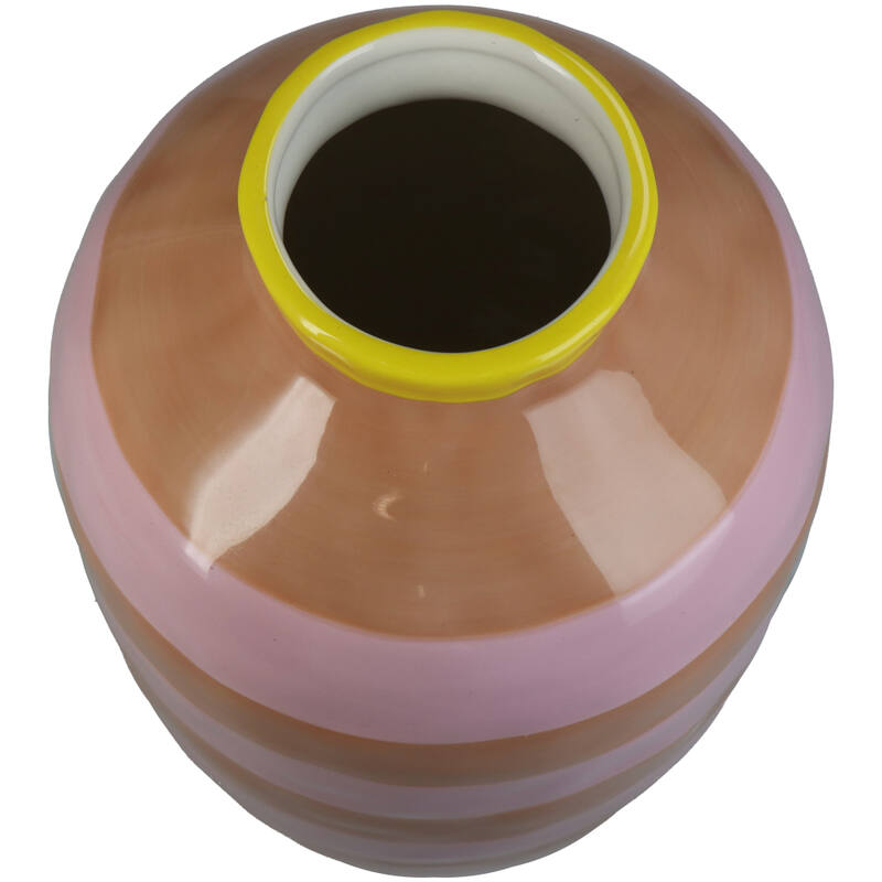 
                  
                    Pink Stripe Vase
                  
                