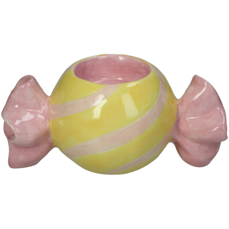 Multicolour Candy Candle Holder