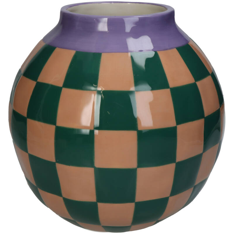 Mehrfarbige Blokjes-Vase
