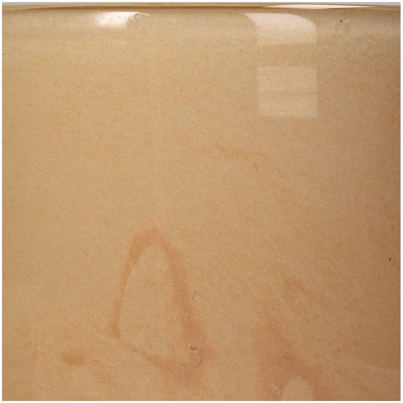 
                  
                    Pfirsichfarbener Kerzenhalter aus Glas
                  
                