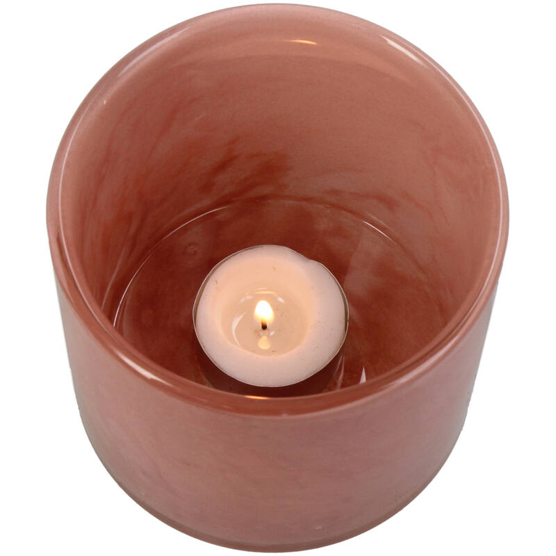 
                  
                    Pink Glass Candle Holder
                  
                