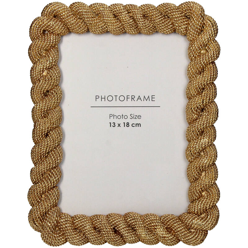 Goldener Fotorahmen
