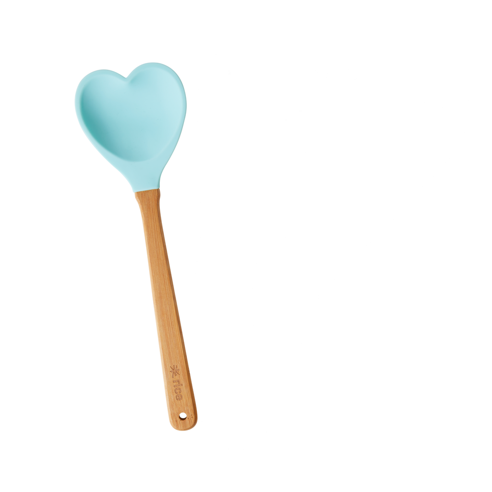 
                  
                    Blue Heart Shape Silicone Kitchen Spoon
                  
                