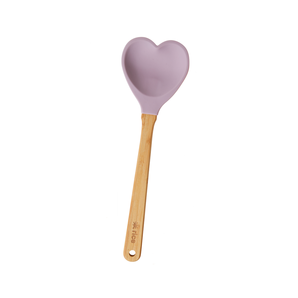
                  
                    Purple Heart Shape Silicone Kitchen Spoon
                  
                