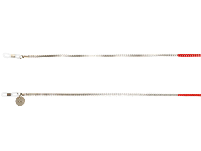 
                  
                    LENOX Silver Red Glasses Chain
                  
                