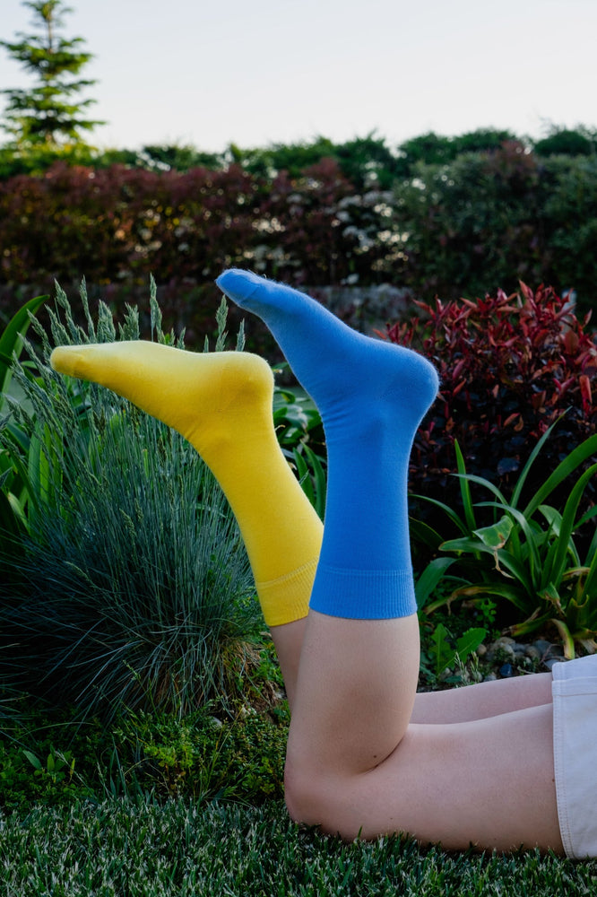 
                  
                    Blue Solid Socks
                  
                