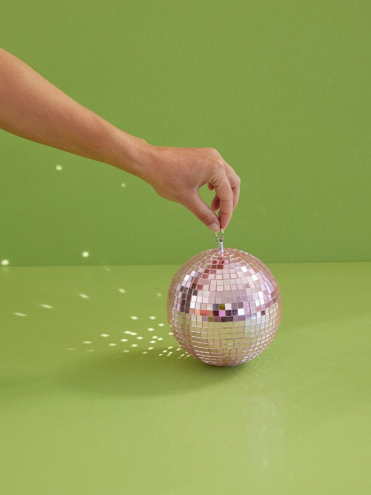 
                  
                    Medium Soft Pink Round Disco Ball
                  
                