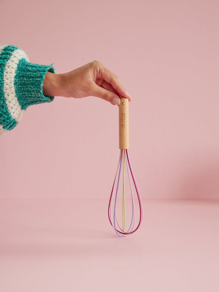 
                  
                    Medium Multicolour Wooden Handle Silicone Whisk
                  
                