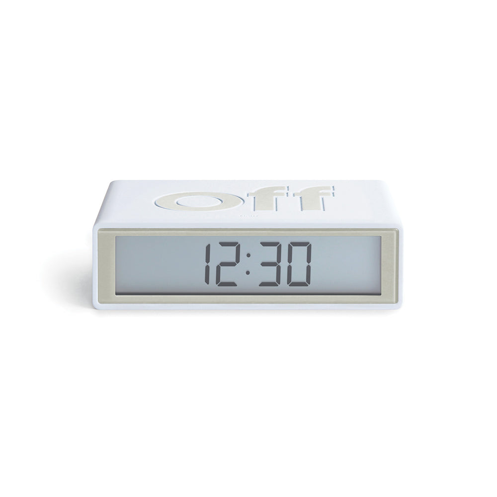 
                  
                    FLIP+ White Travel Alarm Clock
                  
                