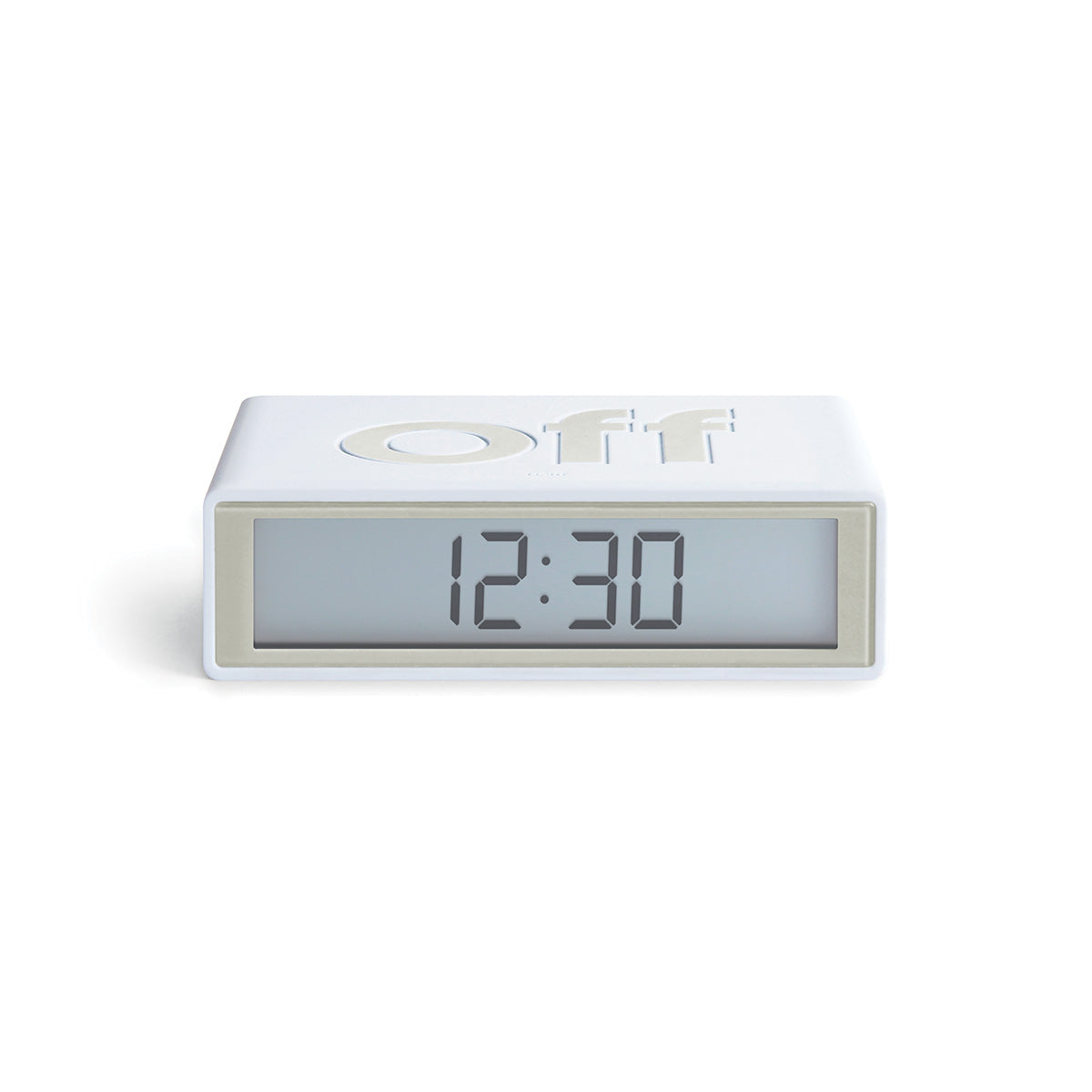 
                  
                    FLIP+ White Travel Alarm Clock
                  
                