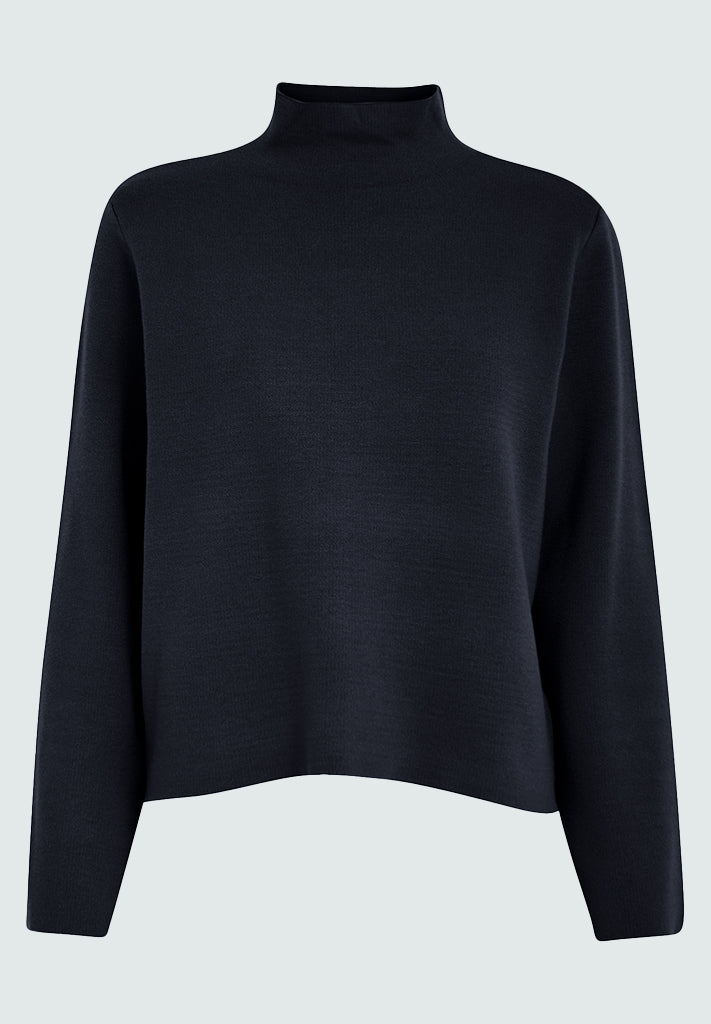 MSLUPI Sky Captain High Neck Knit Jumper