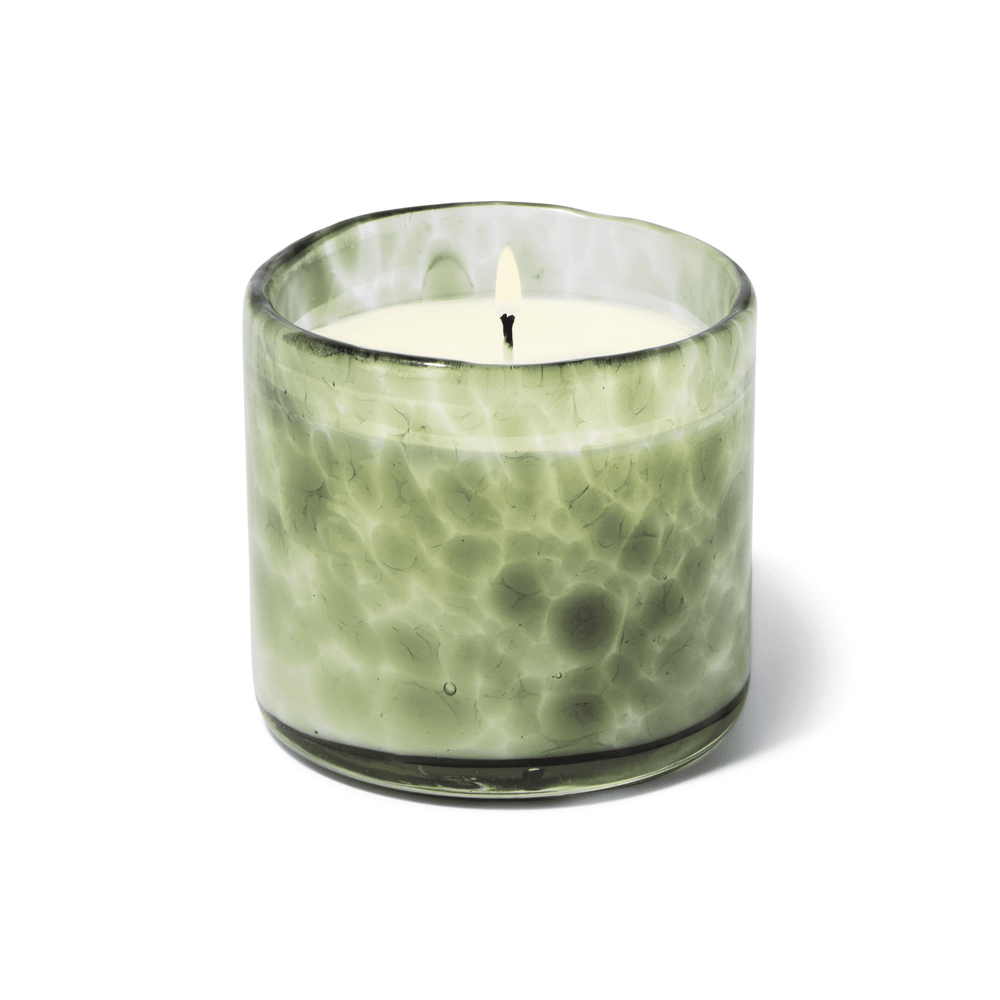 Green Tabac & Pine Bubble Glass Candle