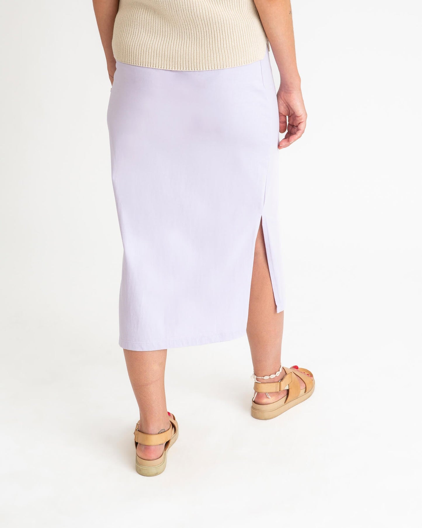 
                  
                    Lilac Jersey Skirt
                  
                