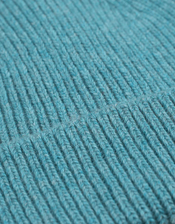 
                  
                    Teal Blue Merino Wool Hat
                  
                