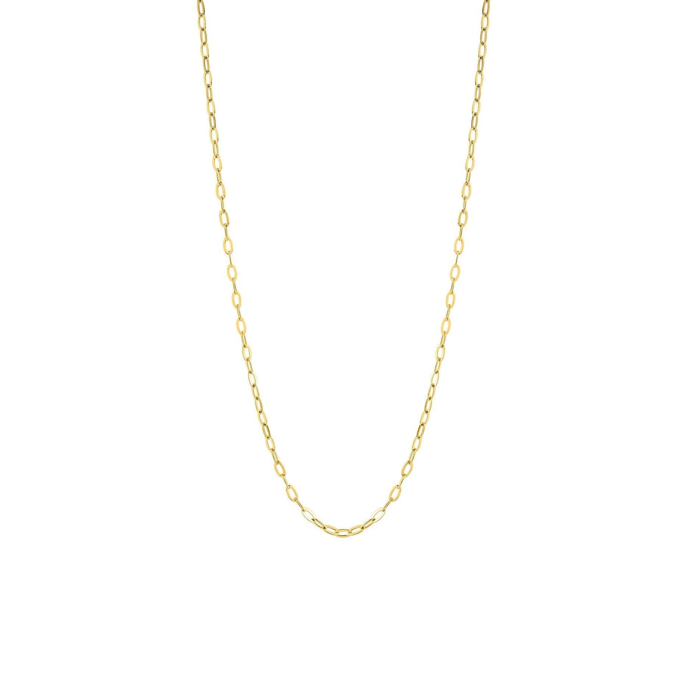 Gold Plated Short Link Necklace