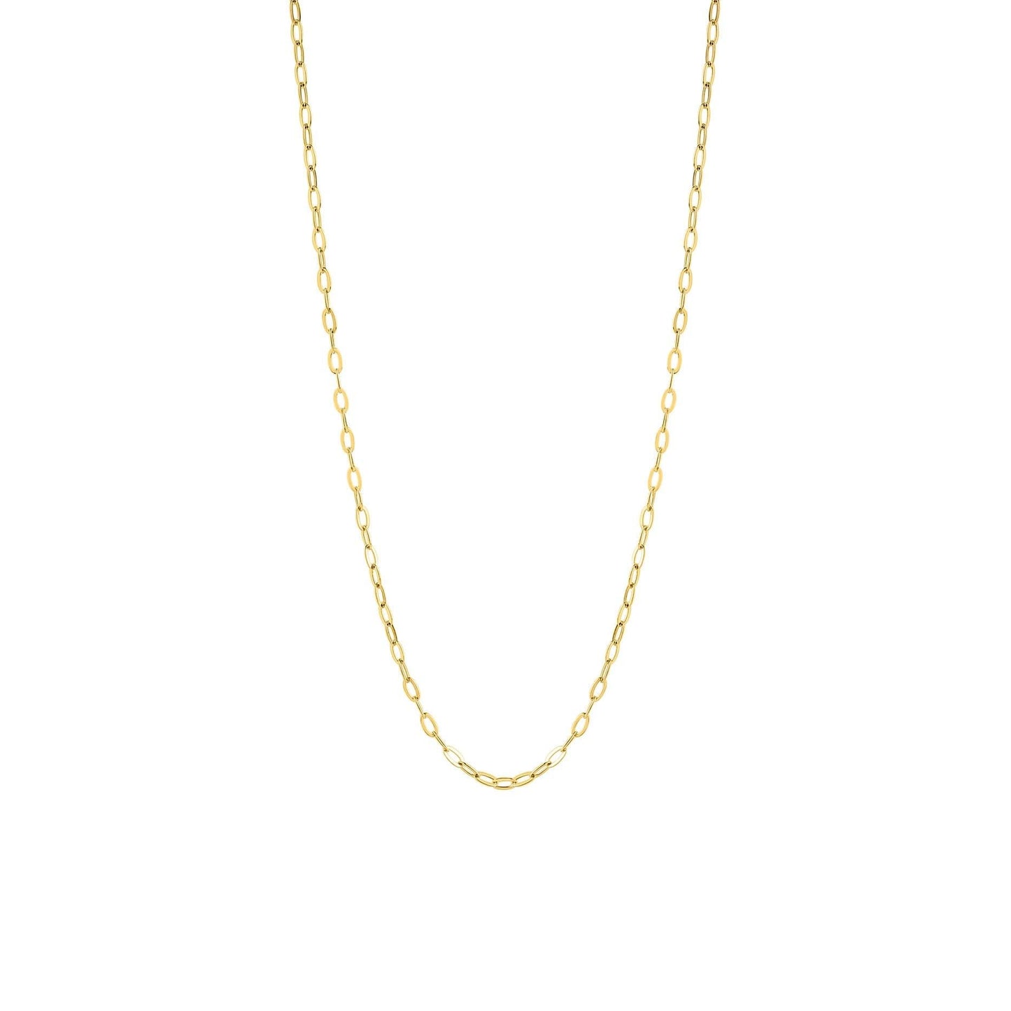 
                  
                    Gold Plated Short Link Necklace
                  
                