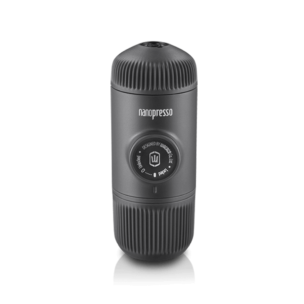 
                  
                    Schwarze tragbare Nanopresso-Espressomaschine 
                  
                
