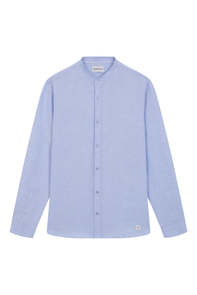
                  
                    Zen Blue Linen Shirt
                  
                