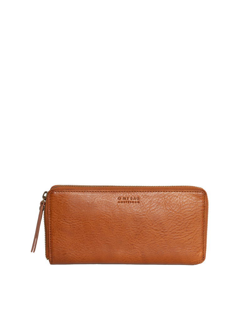 
                  
                    SONNY Cognac Stromboli Leather Long Wallet
                  
                