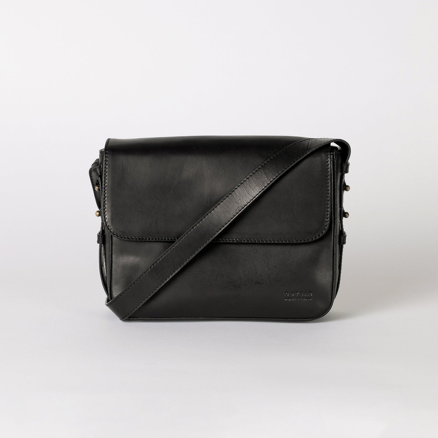 
                  
                    GINA Schwarze klassische Ledertasche 
                  
                
