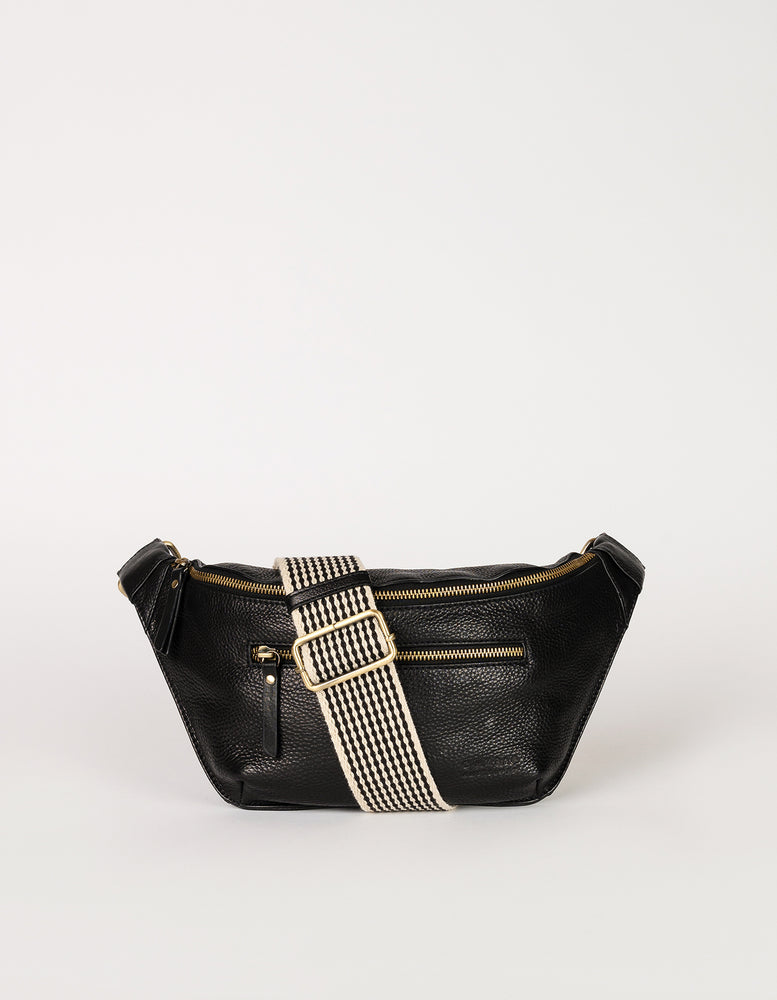 
                  
                    DREW Black Soft Grain Leather Bum Bag
                  
                