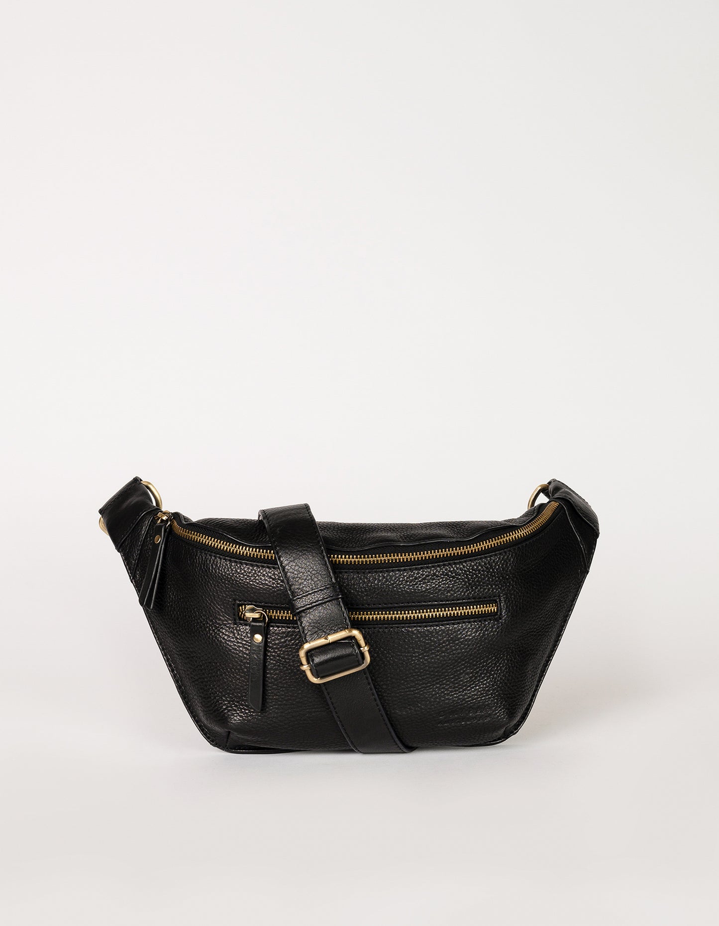 
                  
                    DREW Black Soft Grain Leather Bum Bag
                  
                