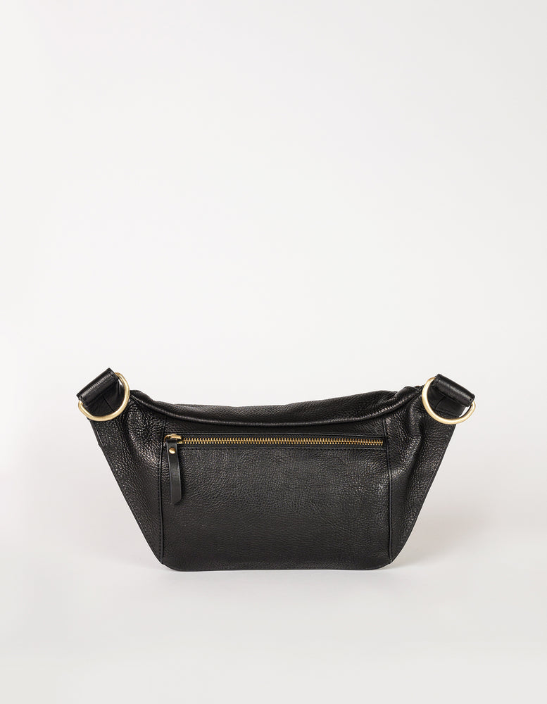 
                  
                    DREW Black Soft Grain Leather Bum Bag
                  
                