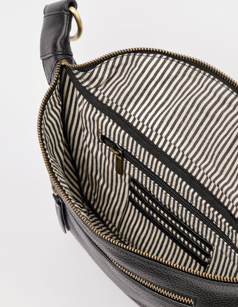 
                  
                    DREW Black Soft Grain Leather Bum Bag
                  
                