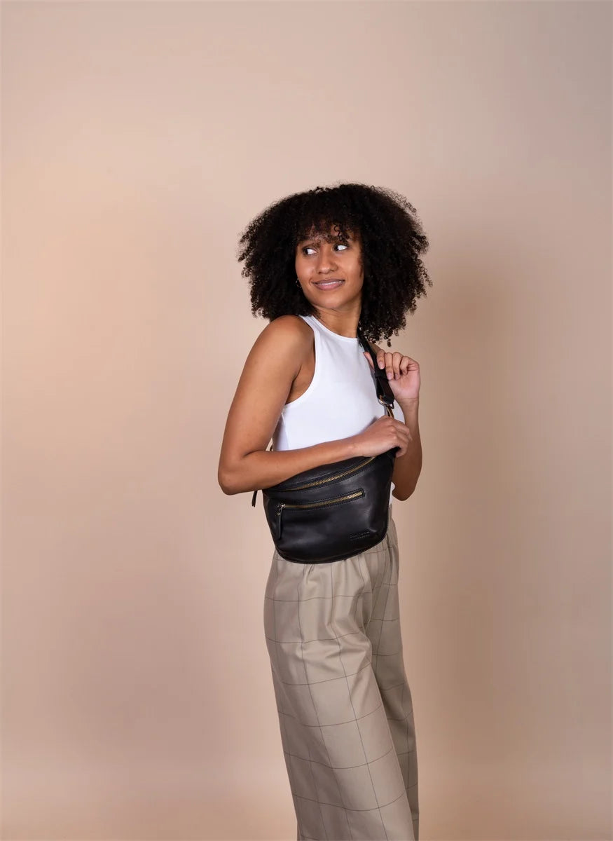 Soft leather bum bag hotsell