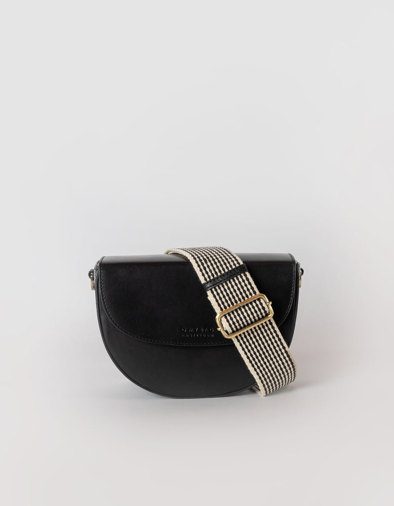
                  
                    AVA Schwarze klassische Ledertasche
                  
                