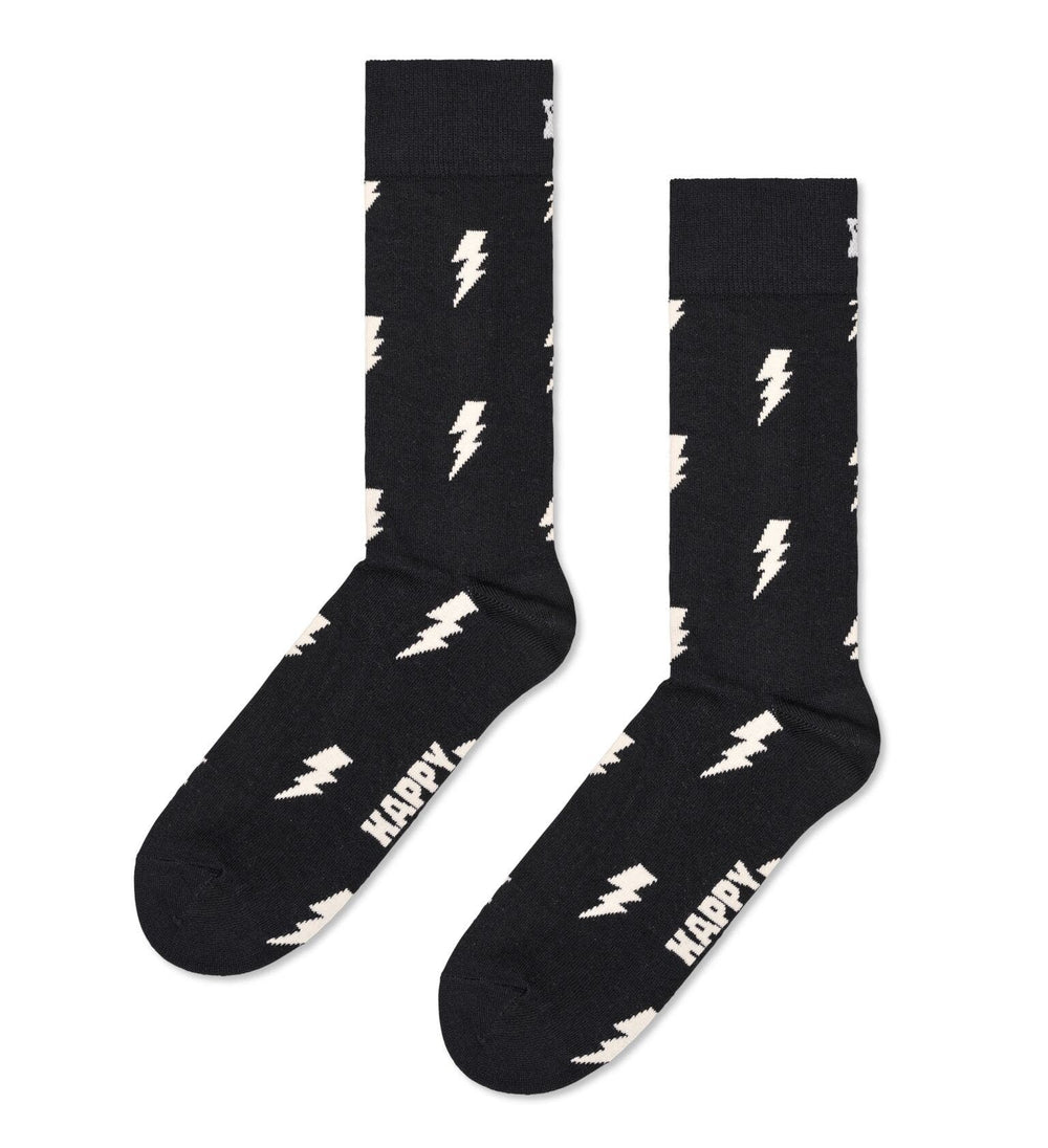 Schwarze Flash-Socken