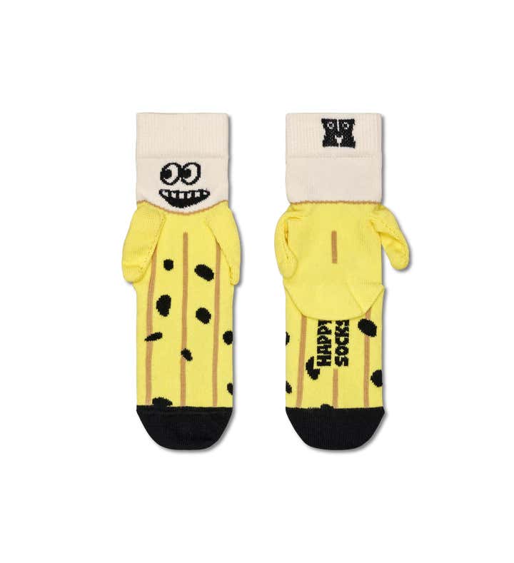 Yellow Kids Banana Socks