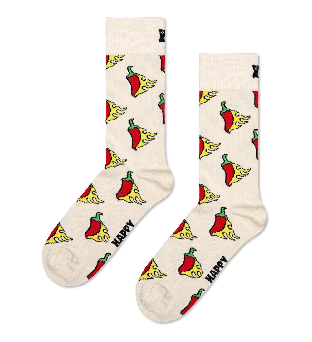 Weiße Hot Chili Socken