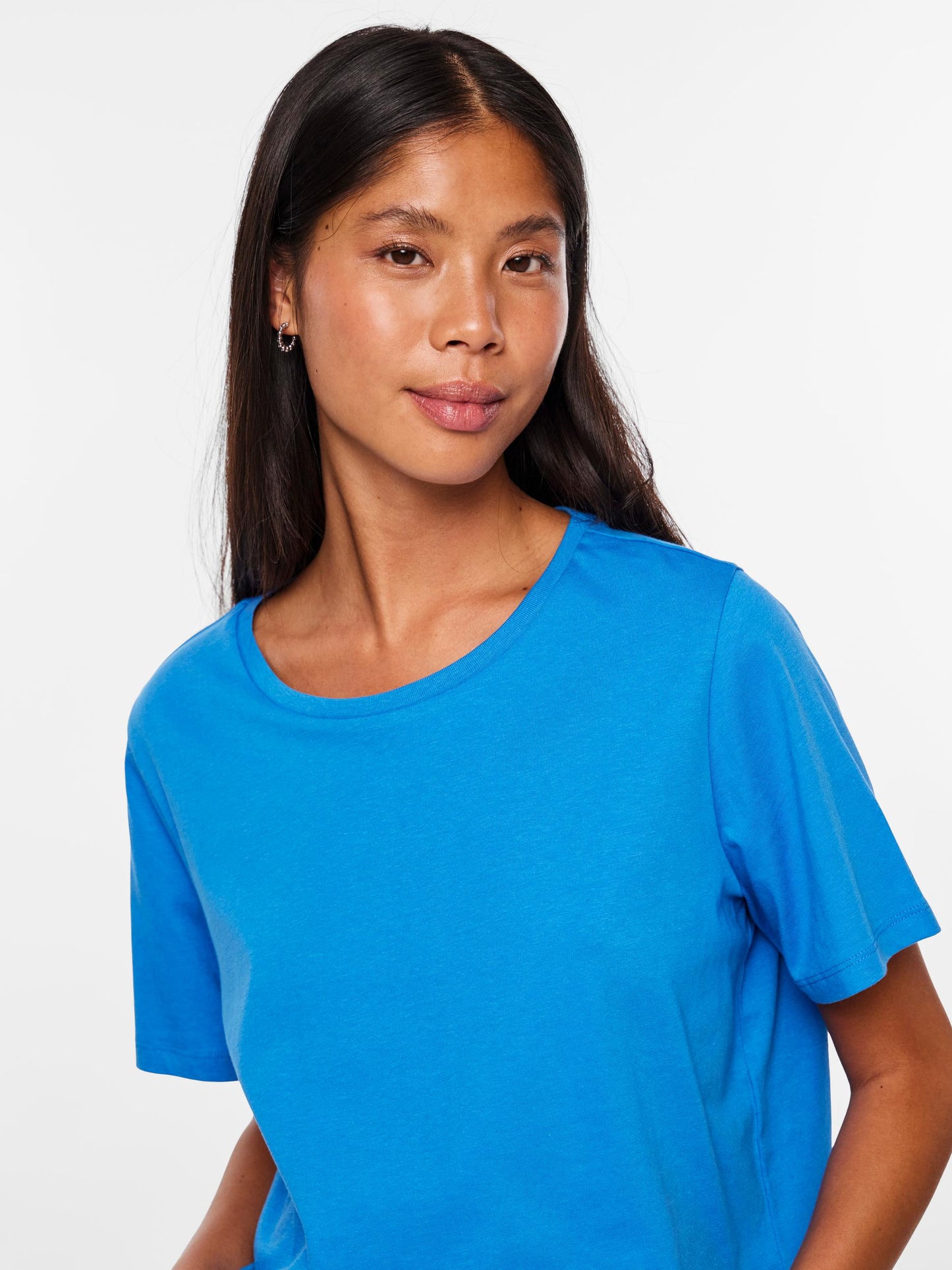 
                  
                    PCSARA French Blue T-Shirt
                  
                